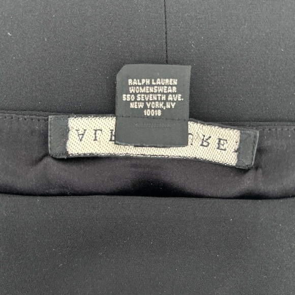 Ralph Lauren Black Label Sleeveless 100% Silk  Knee-Length Sheath Dress Sz 6 - Picture 9 of 10